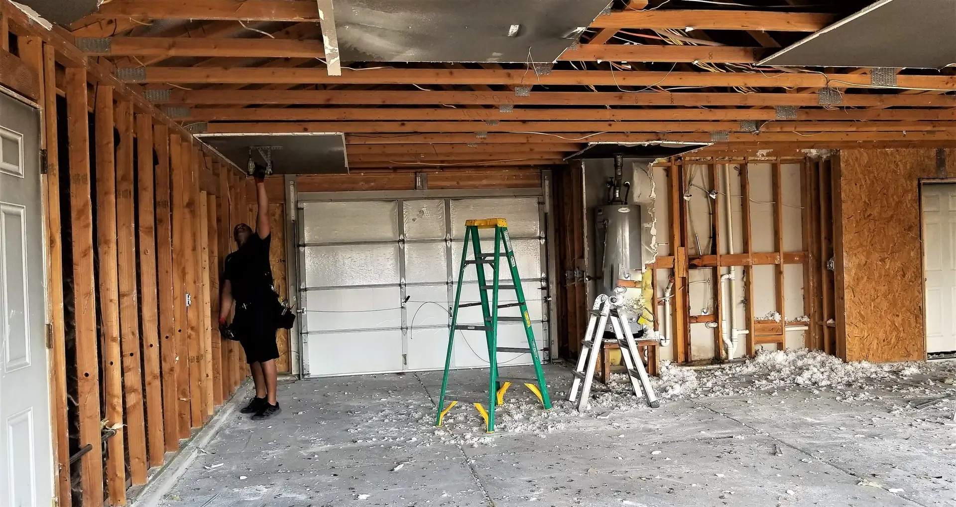 Before And After Under-House Space Encapsulation